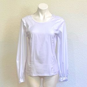 NWT CLUB MONACO BLOUSE WITH LONG SLEEVES